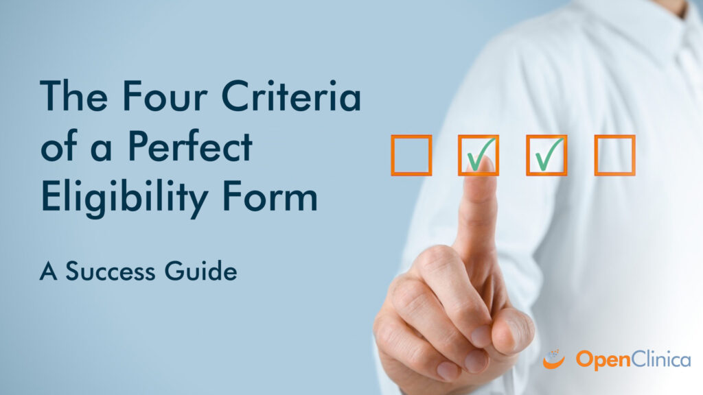 The Four Criteria of a Perfect Eligibility Form: A Success Guide
