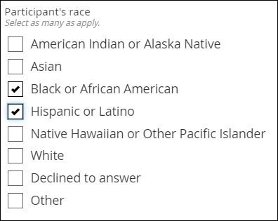 Select-multiple-race