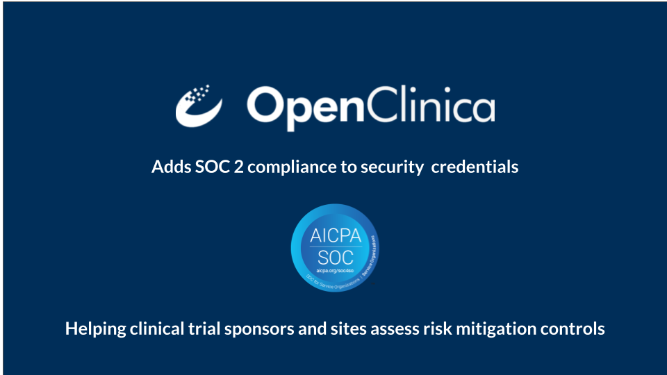 OpenClinica-earns-SOC-2